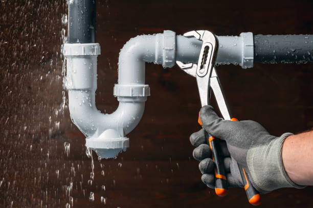 Professional Plumbing technician working in Beltsville, MD